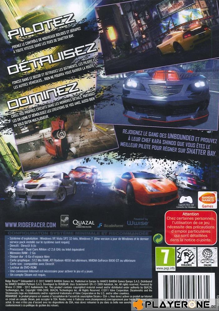 Ridge Racer Unbounded D1-Limited Edition