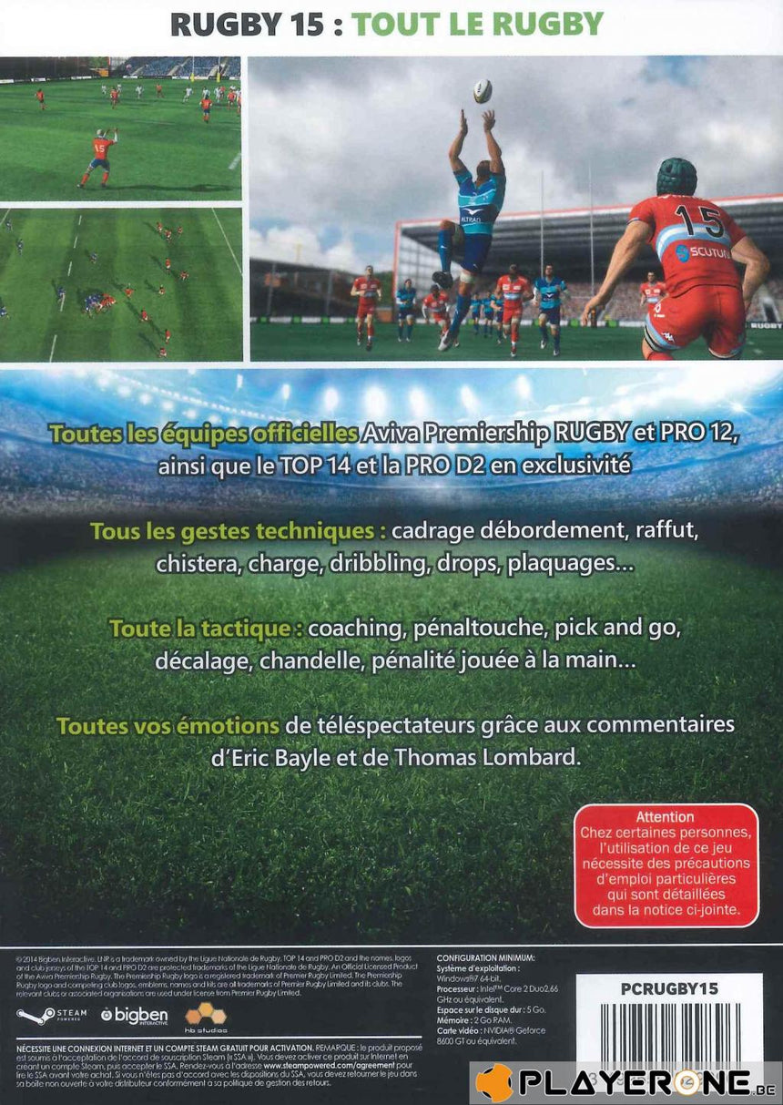 Rugby 15