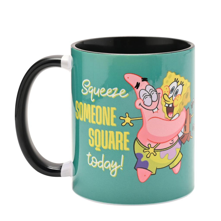 BOB L'EPONGE - Hug - Mug Interieur Coloré 325ml