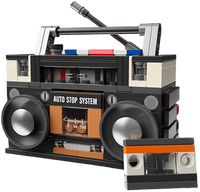 POP SERIES - Kit de Construction - Radio Cassette Boombox 1988 - 168pc