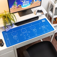 ASTRO BOT - Tapis de Bureau XL '30 x 80 cm'