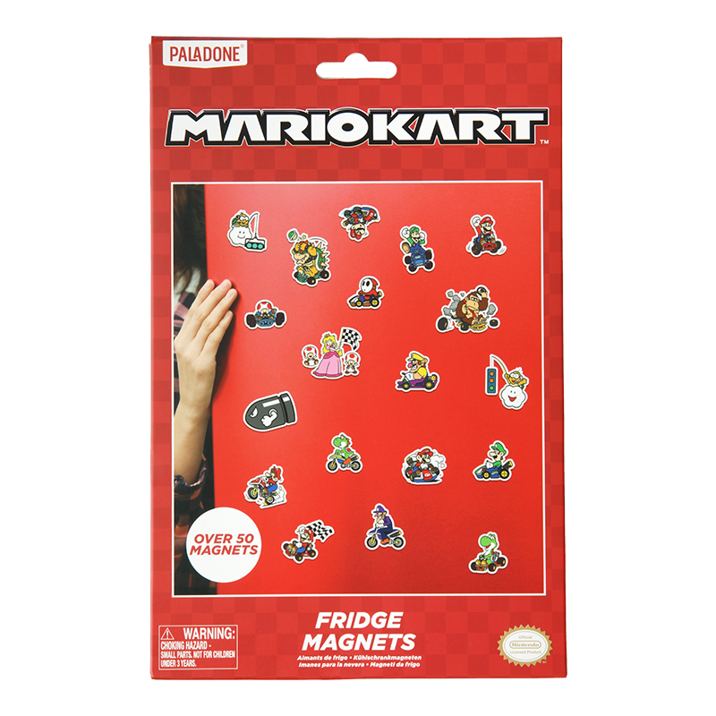 MARIO KART - Set de Magnets de Frigo