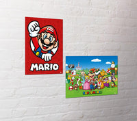 SUPER MARIO - Set 2 Posters 52 x 38cm