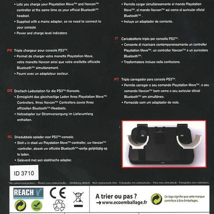 PS3 Move Triple Charger