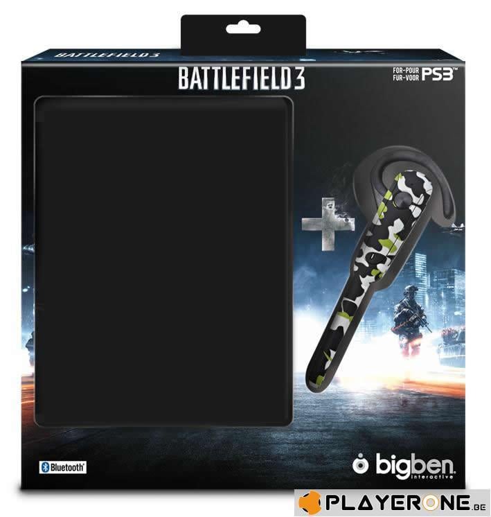 Blister Battlefield 3 Windows With Camouflage Headset