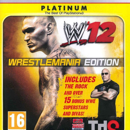 WWE 12 - Wrestlemania Edition