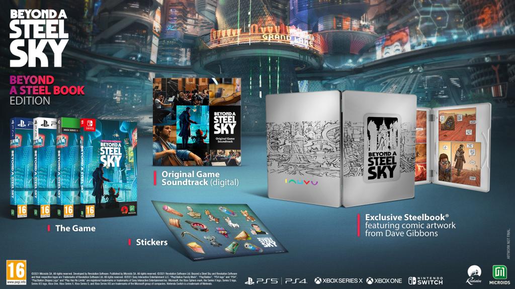 Beyond a Steel Sky - Beyond a Steelbook Edition