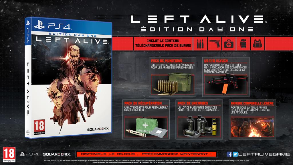 Left Alive Day-One edition