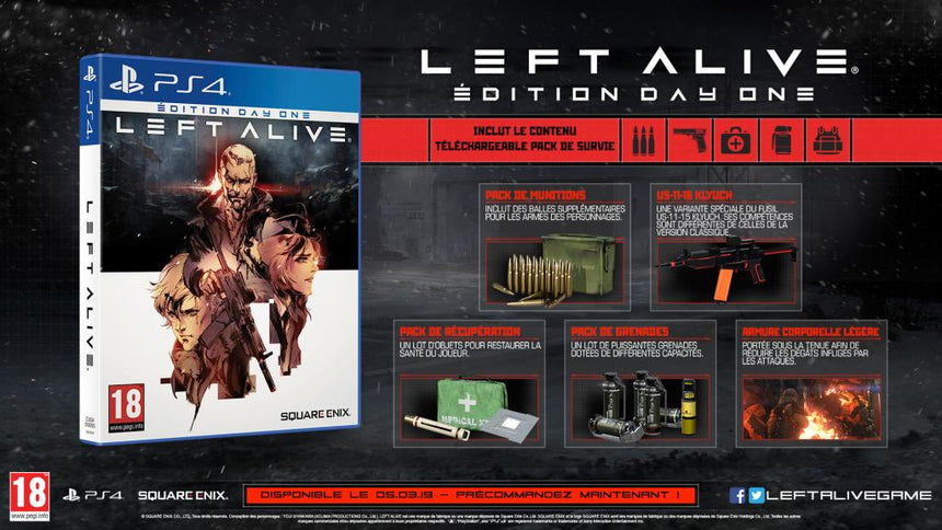 Left Alive Day-One edition