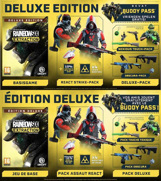 Rainbow Six Extraction Deluxe Edition