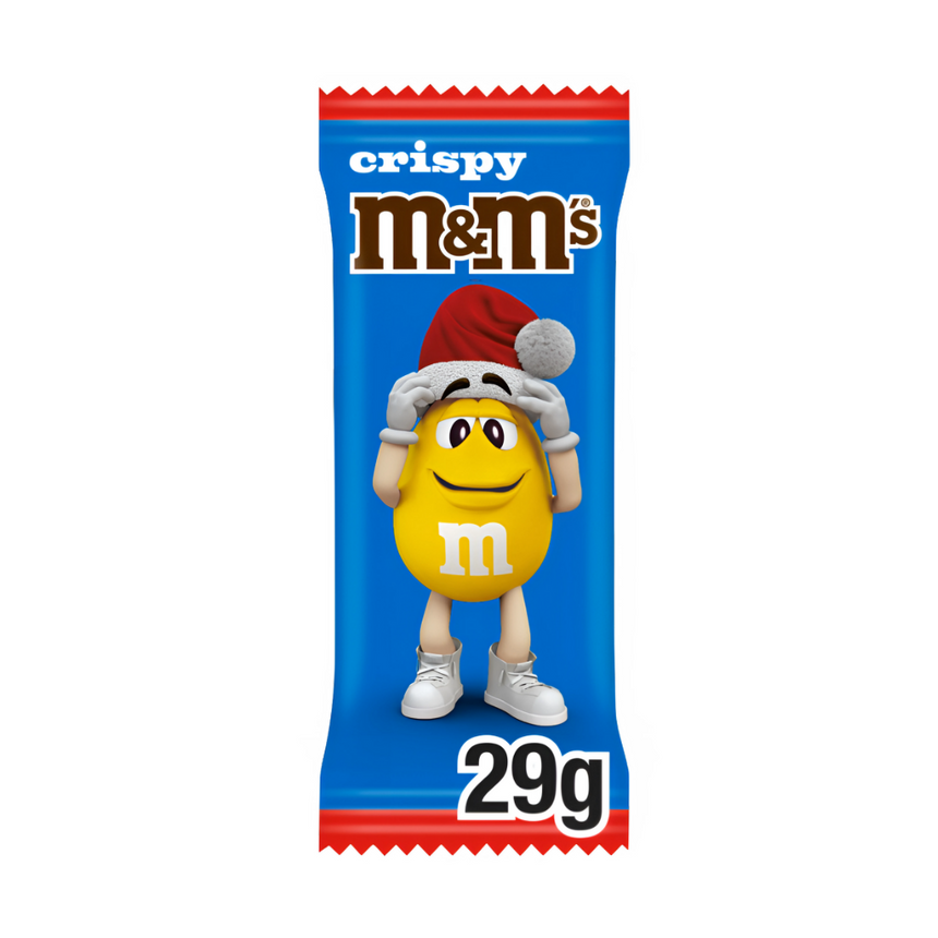 M&M's Crispy Milk Chocolate Christmas Santa Treat