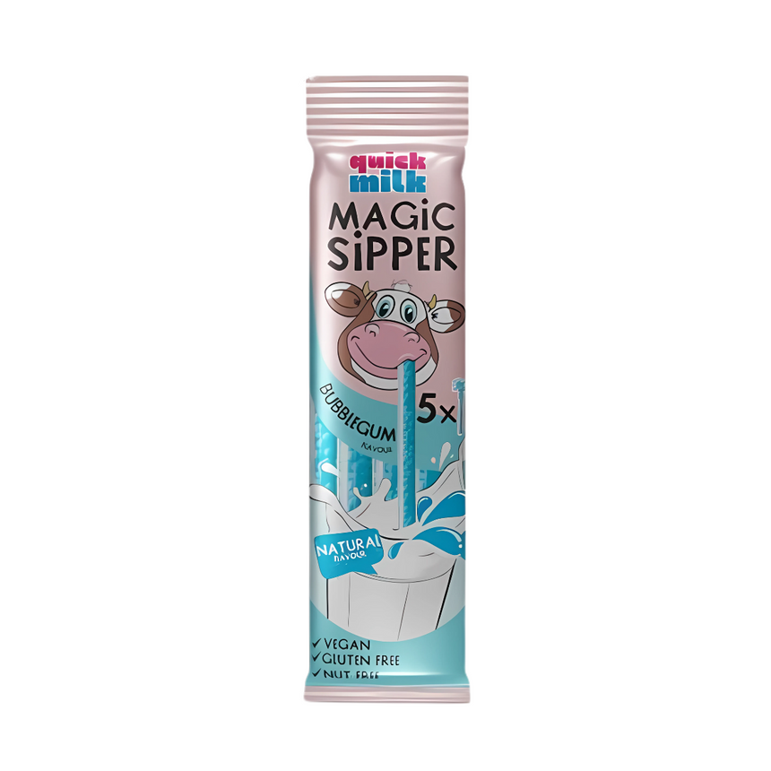 Quick Milk Magic Slipper Bubble Gum