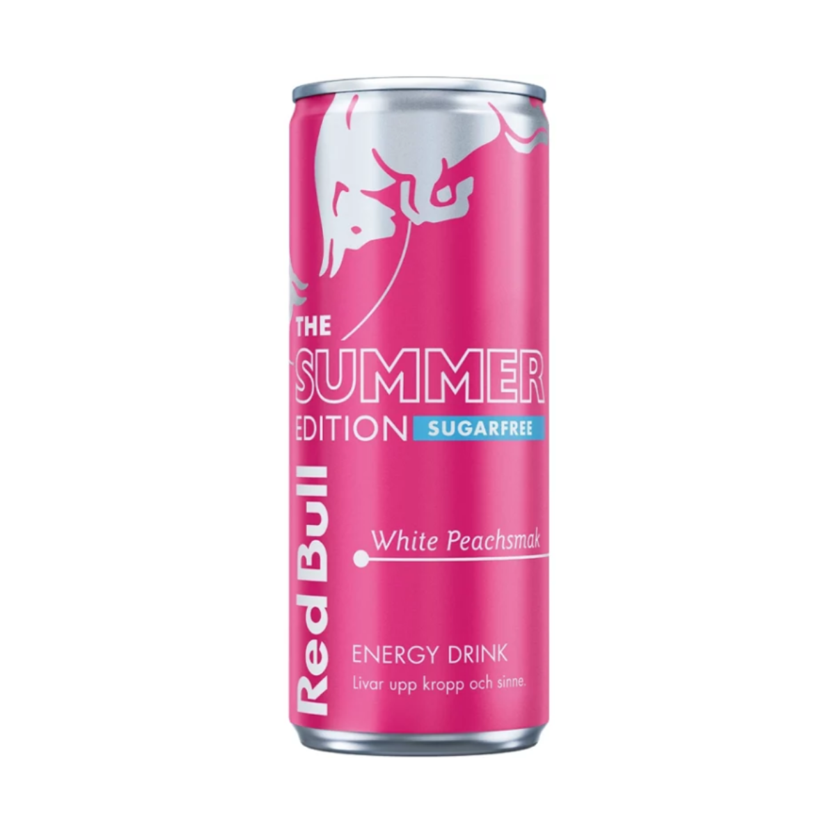 Red Bull Energy Drink The Summer Edition Sugarfree White Peach