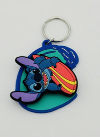 STITCH - Surf - Porte-clés 3D 'Spinner'