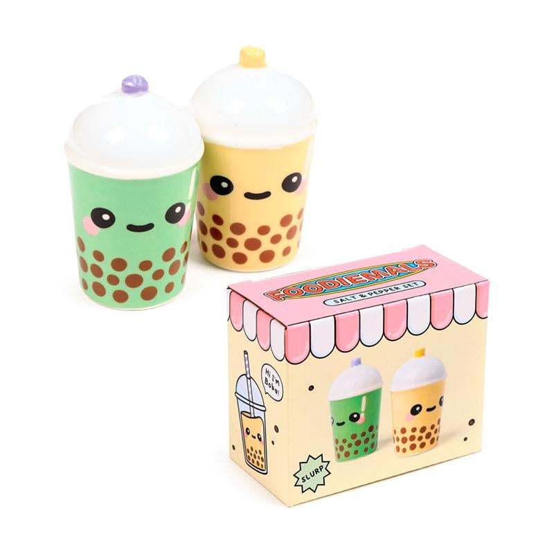 KAWAII - Boba le Bubble Tea - Set Salière et Poivrière