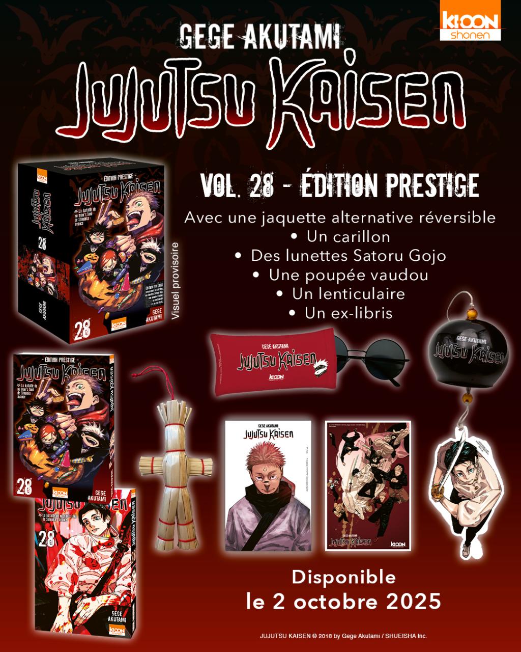JUJUTSU KAISEN - Tome 28 - EDITION PRESTIGE