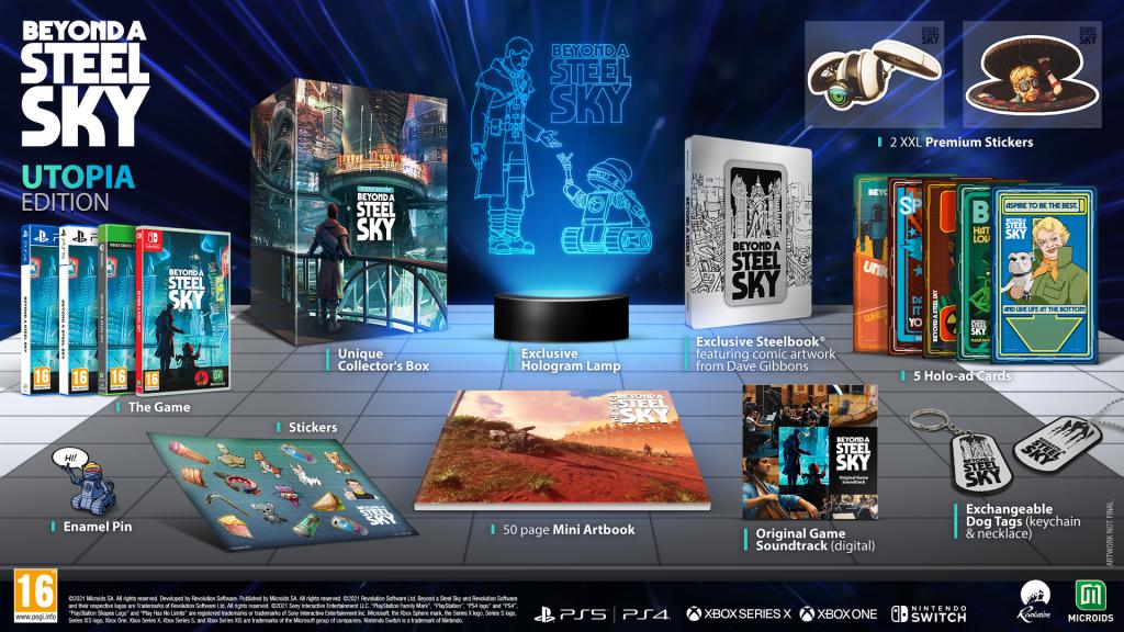 Beyond a Steel Sky - Beyond a Utopia Edition
