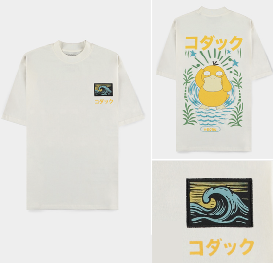 POKEMON - Psykokwak - T-Shirt Loose Fit Homme (M)