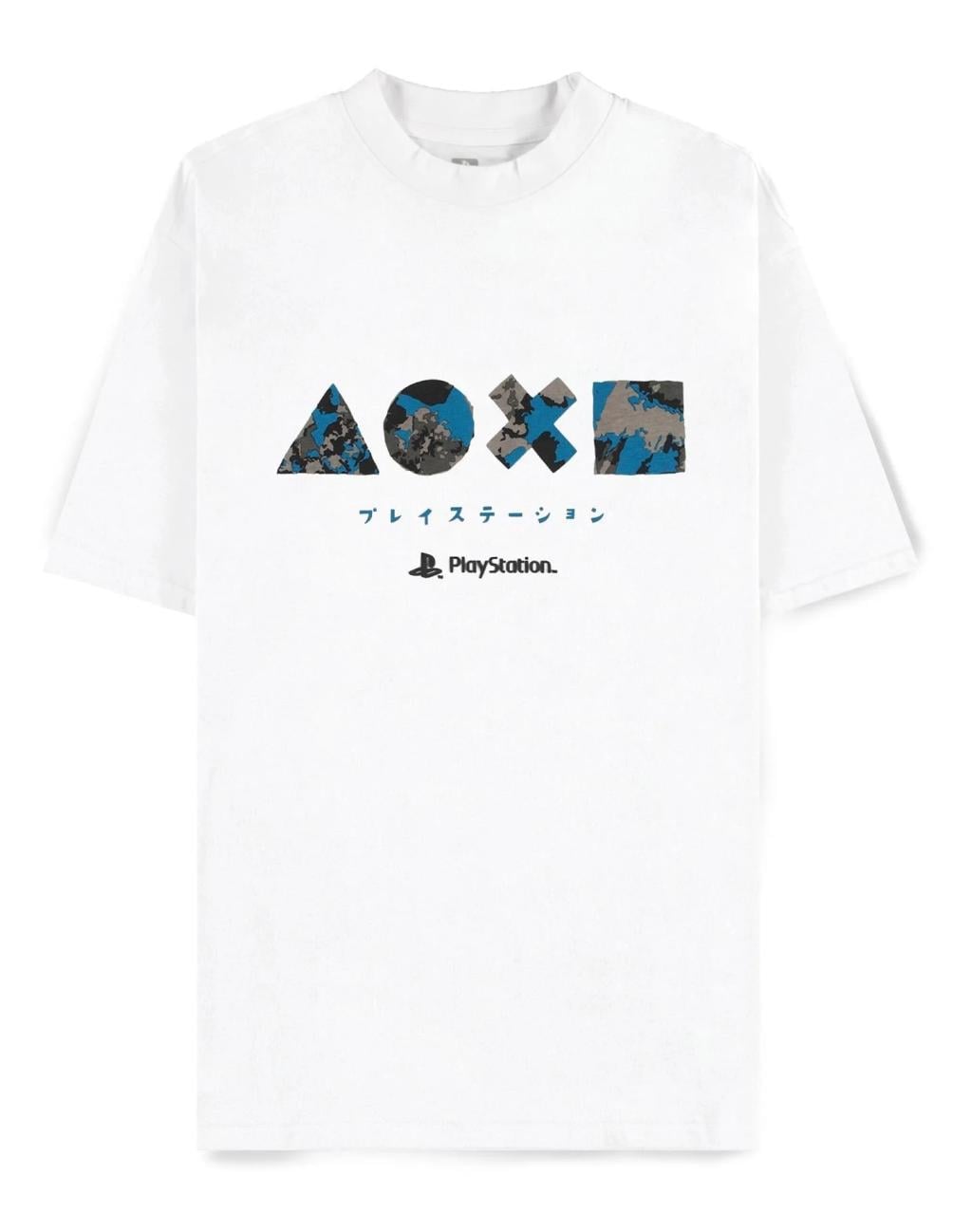 PLAYSTATION - Icons Japan - T-Shirt Loose Fit Homme (S)