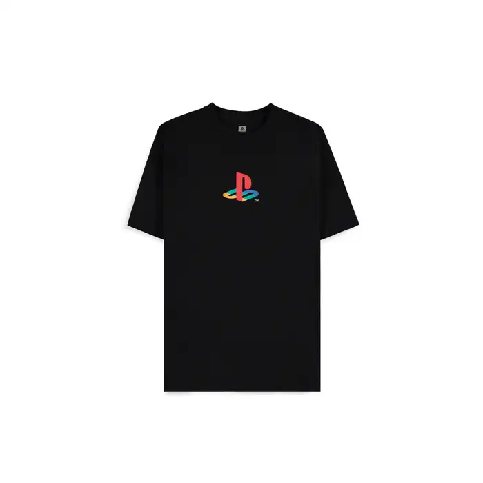 PLAYSTATION - Logo & Console - T-Shirt Homme (L)