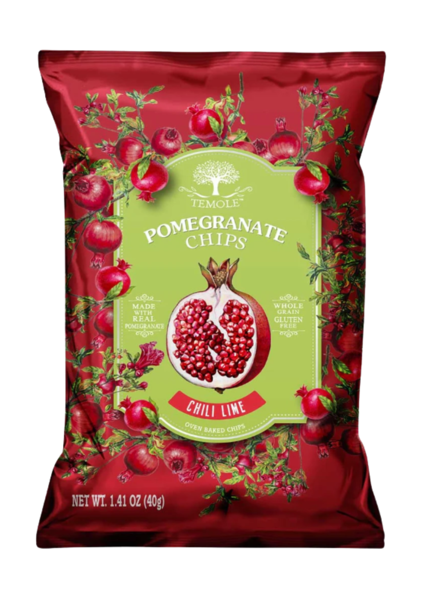 Temole Pomegranate Chips Chili Lime