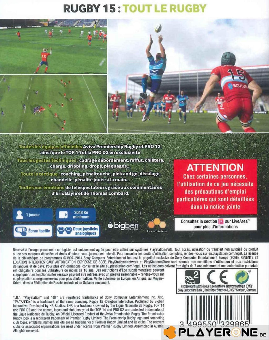 Rugby 15