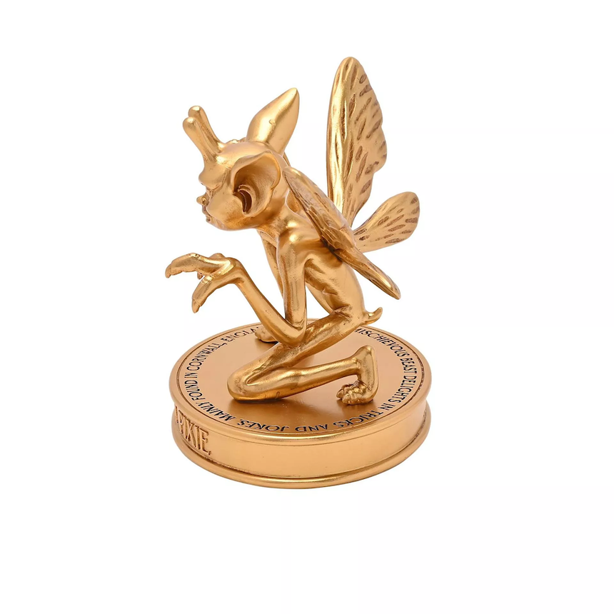 HARRY POTTER - Lutin de Cornouailles - Figurine Doré 15cm