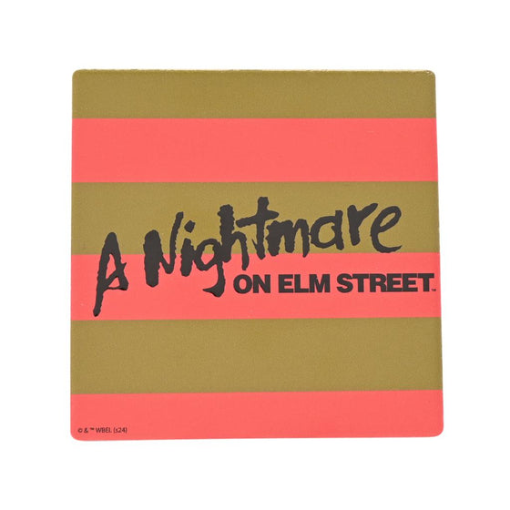 LES GRIFFES DE LA NUIT - Freddy Stripes- Sous Verre Carré en Céramique