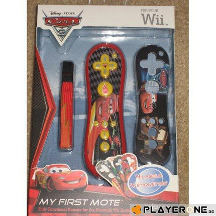 PDP - My First Wii Mote + 4 Wii Remote Lable - Cars