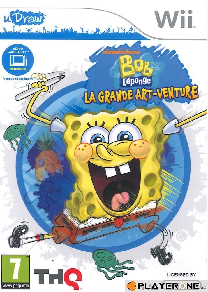 Bob L'Eponge La Grande Art-Venture (working only with Udraw Tablet )
