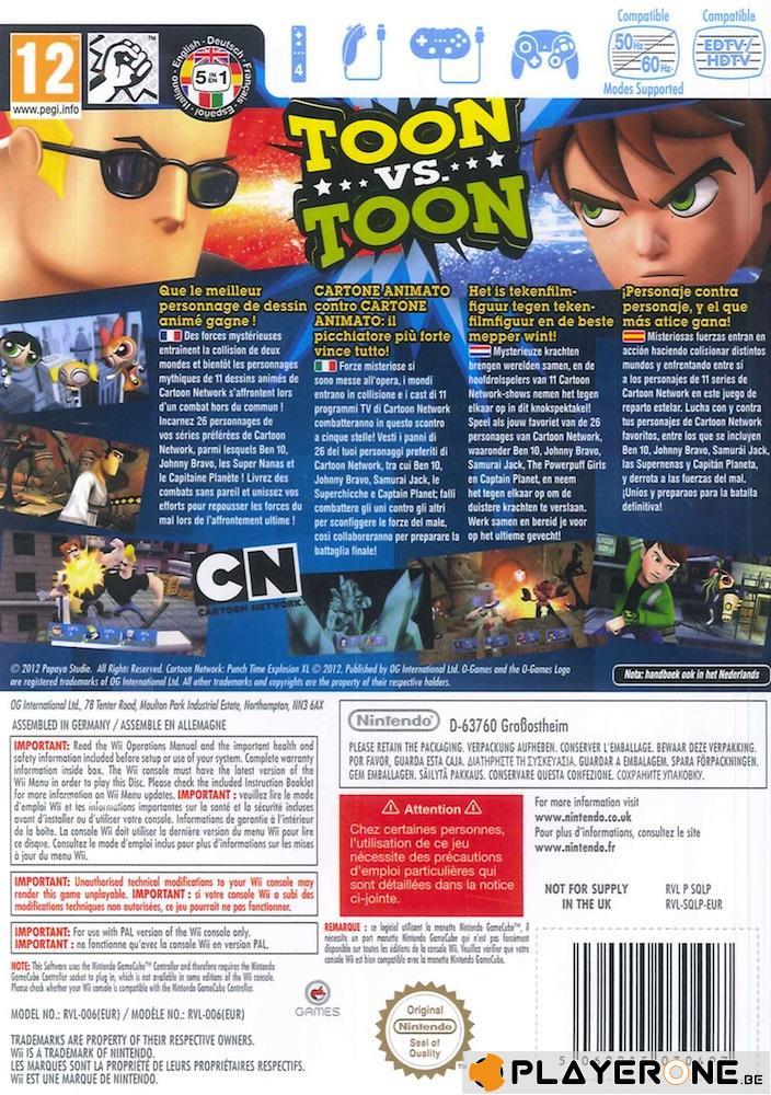 Cartoon Network Punchtime Explosion XL