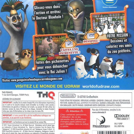 Les Pingouins de Madagascar : Le Docteur Blowhole est de retour uDRAW
