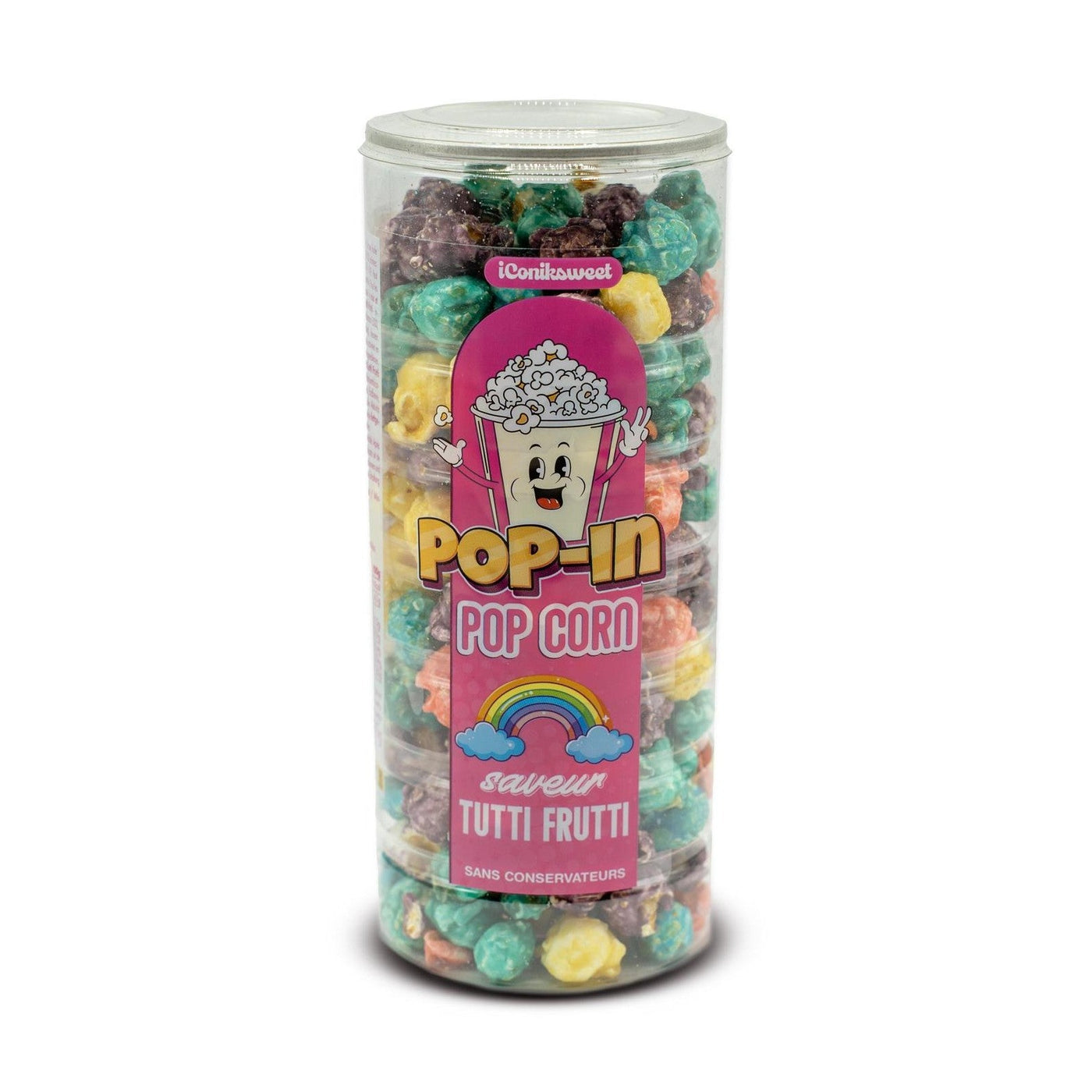 iConiksweet Pop In Pop Corn Tutti Frutti