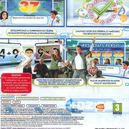 Dr Kawashima Brain and Body Exercices