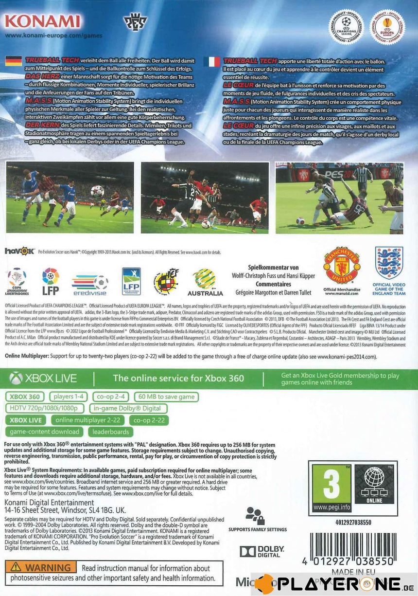 Pro Evolution Soccer 2014