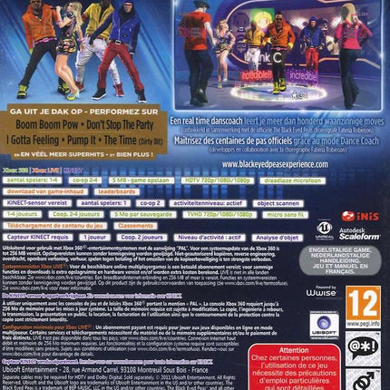 The BLACK EYED PEAS Experience KINECT