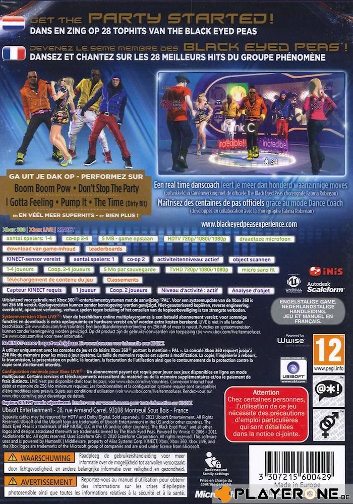 The BLACK EYED PEAS Experience KINECT