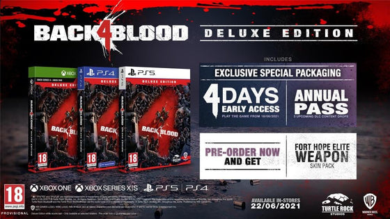 Back 4 Blood Deluxe Edition  - XBOX ONE & XBOX SERIES X