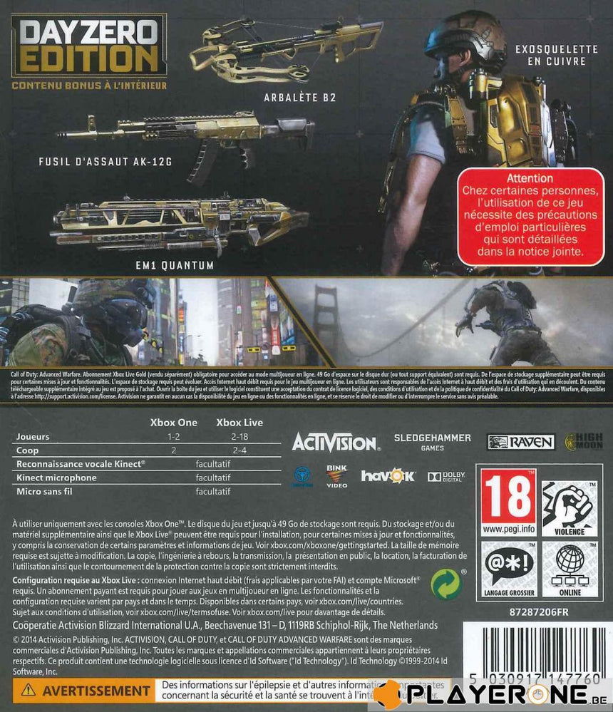 Call Of Duty Advanced Warfare Day ZERO Edition