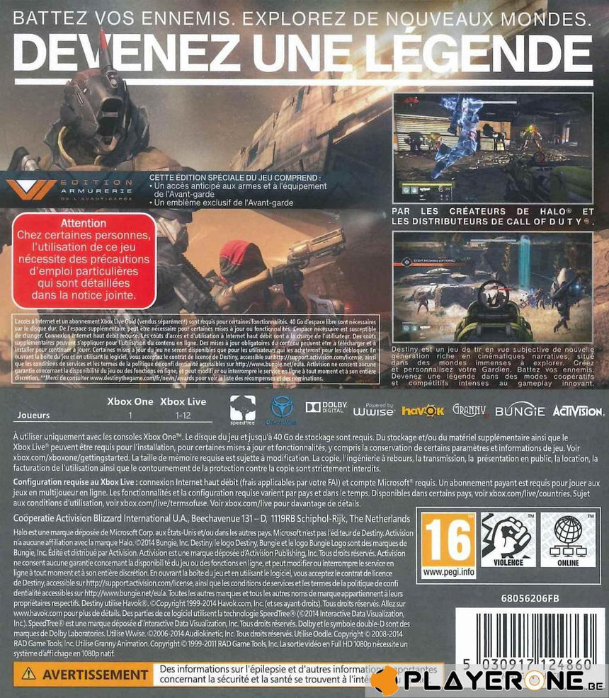 Destiny Day One Edition