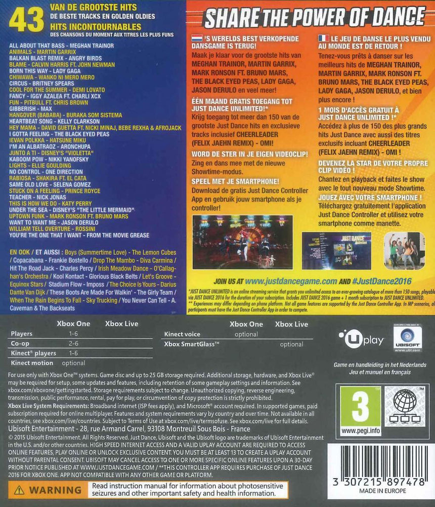 Just Dance 2016 Unlimited