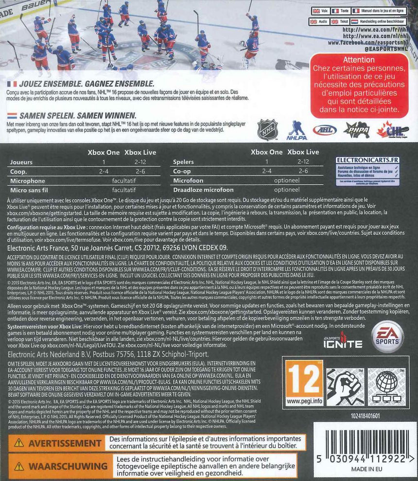 NHL 16