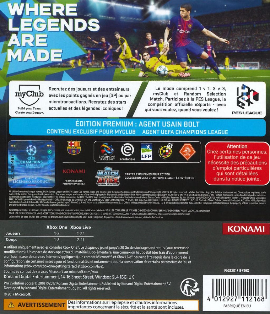 Pro Evolution Soccer 2018