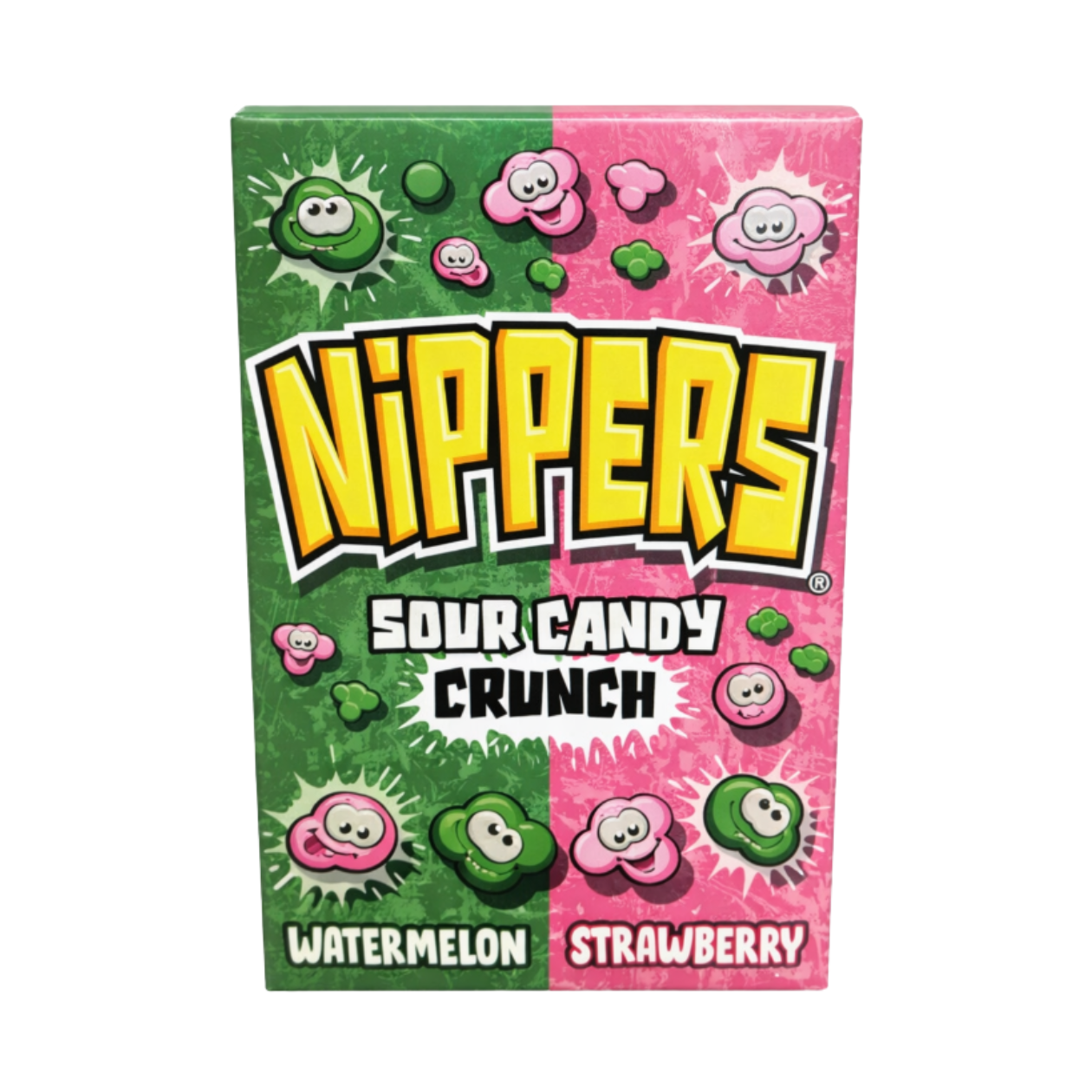 Nippers Sour Candy Crunch Watermelon Strawberry