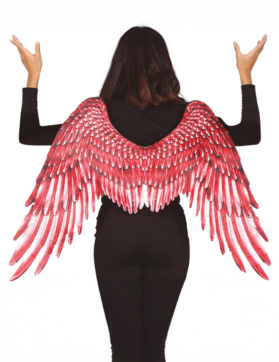 Ailes ange rouges adultes
