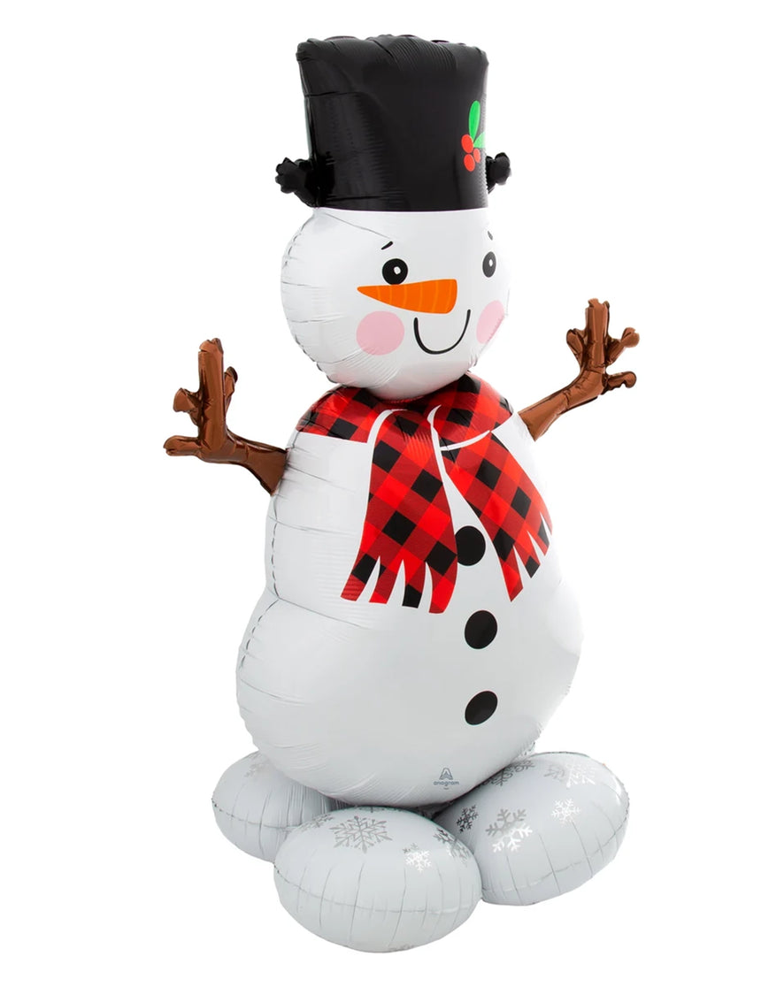 AirLoonz Bonhomme de neige 88 x 139 cm