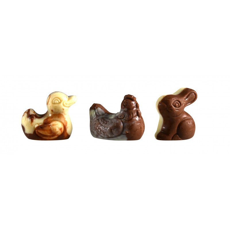 Animaux pralinés noisettes - 150g