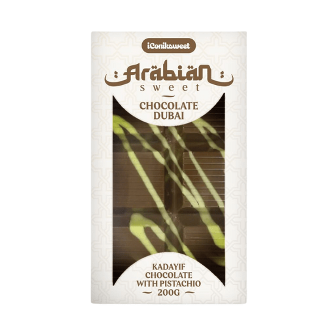 Arabian Sweet Dubai Rayadif Chocolate & Pistachio