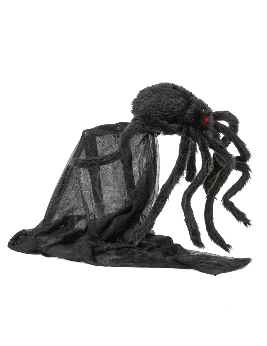 Araignée animée sauteuse 50 cm