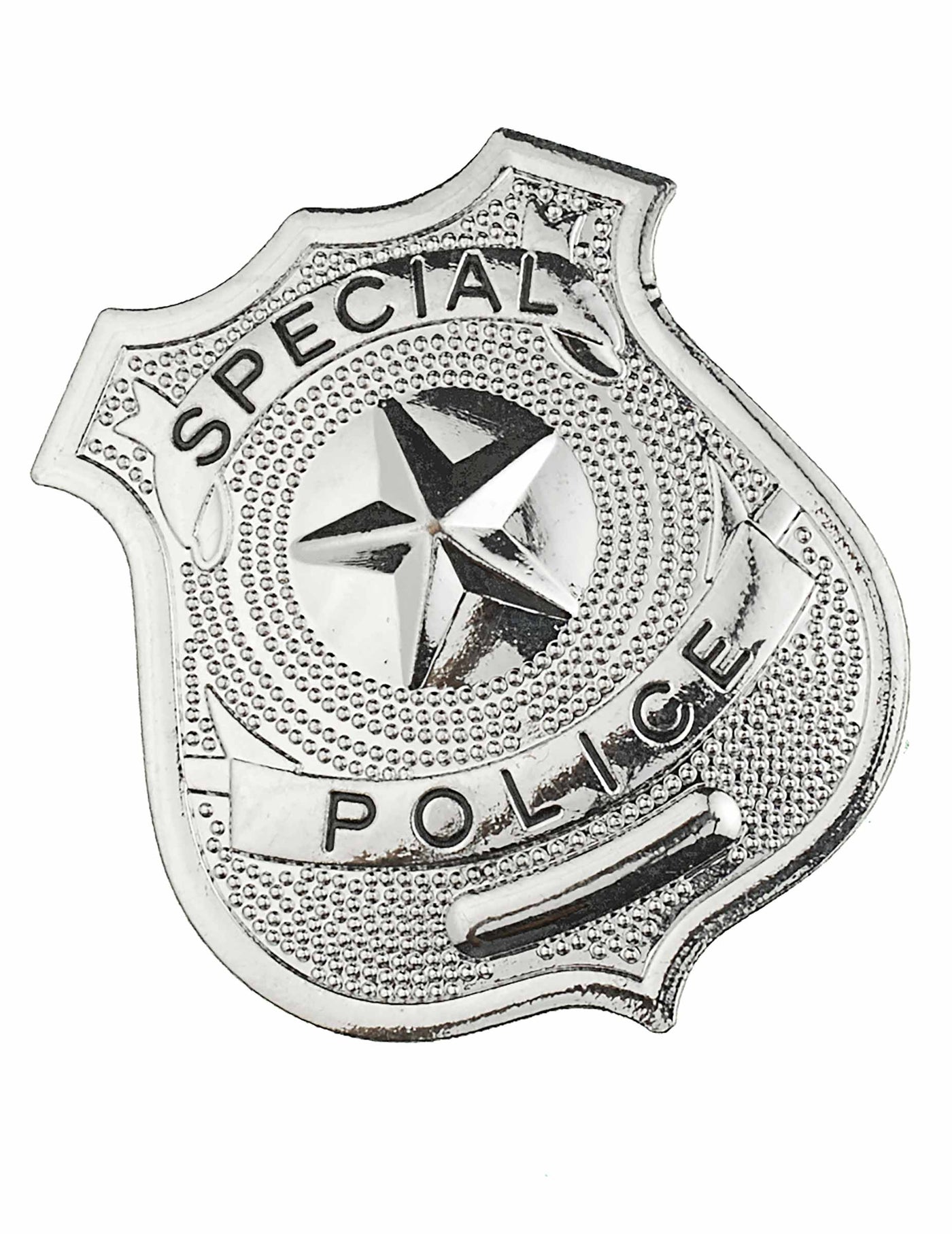 Badge de policier métal adulte